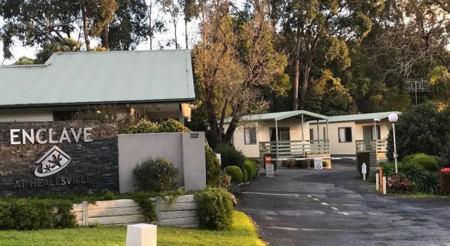 Enclave at Healesville Holiday Park, Забронировать Отель Хилсвилл Долина Ярра