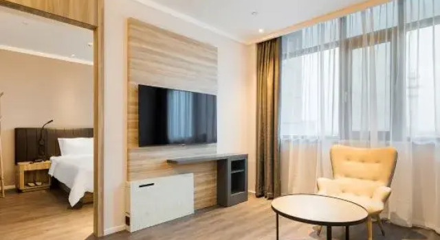 Люкс Deluxe Hanting Hotel Taizhou Sishui Commercial Center