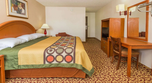 Двухместный номер Accessible Super 8 by Wyndham Colo. Sprs. Garden Of The Gods
