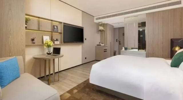 Люкс Superior Echarm Plus International Hotel Hangzhou Binjiang XingGuang Avenue Pedestrian Street Branch