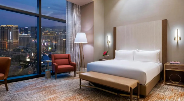 Люкс Пентхаус с 4 комнатами Crockfords Las Vegas, LXR Hotels & Resorts at Resorts World