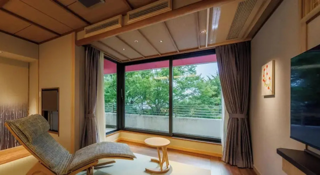 Двухместный номер Deluxe с видом на сад Kinugawa Grand Hotel Yumenotoki