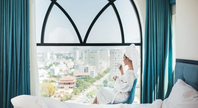 Трёхместный номер Deluxe с частичным видом на океан Adaline Hotel and Suite