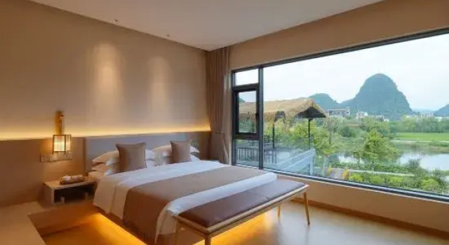 Семейный люкс Yulonghe Yueseshanshui Guest House