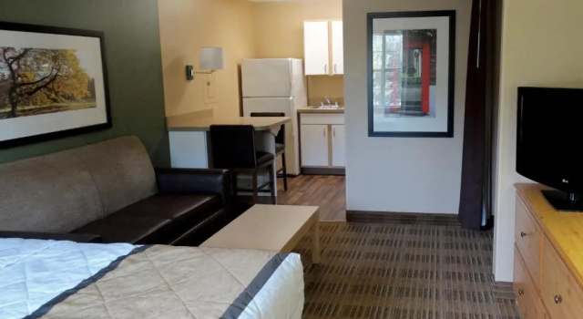 Студия Deluxe Extended Stay America Suites - Fort Worth - Medical Center