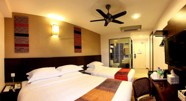 Трёхместный семейный номер Standard Hotel Richbaliz Selayang