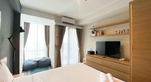 Simply Look And Warm Studio Room Tamansari Iswara Apartment