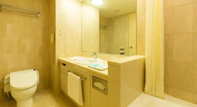 Трёхместный номер (этажи Authentic Floor 16-27) Deluxe с видом на море Hotel Okura Kobe