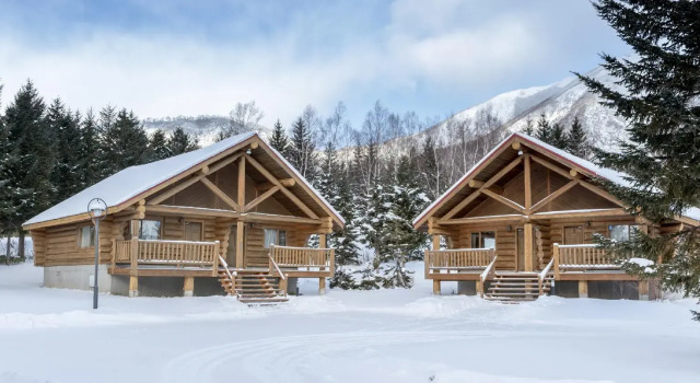 Вилла с балконом и с красивым видом из окна Villa Rusutsu