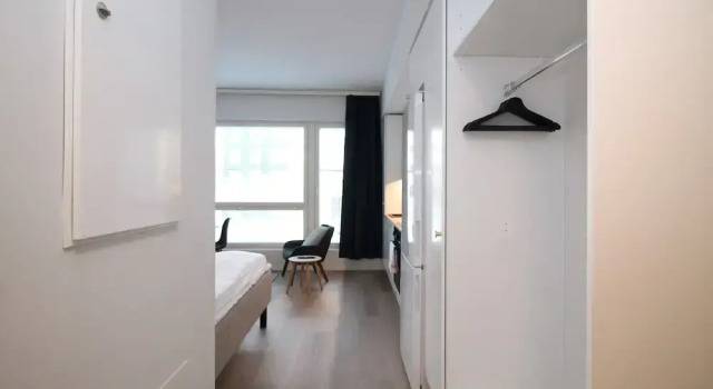 Студия Standard Forenom Serviced Apartments Turku Kirstinpuisto