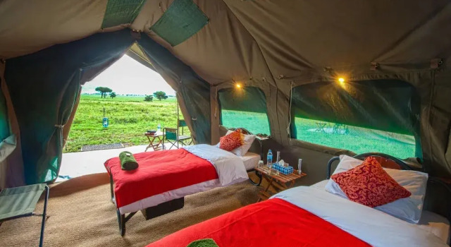 Kananga Special Tented Camp, Prenota Campeggio Seronera Tanzania
