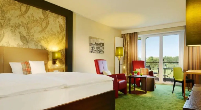 Двухместный номер Deluxe с видом на море Romantik Hotel Jagdhaus Eiden am See