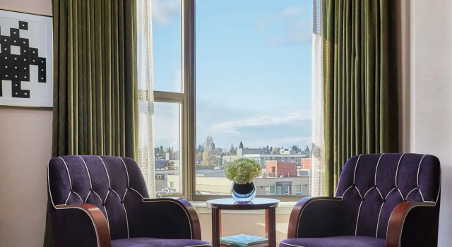Двухместный номер Standard Graduate by Hilton Seattle