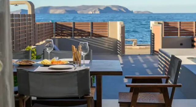 Вилла с 3 комнатами с видом на море Anasa Luxury Villas with Heatable Pool