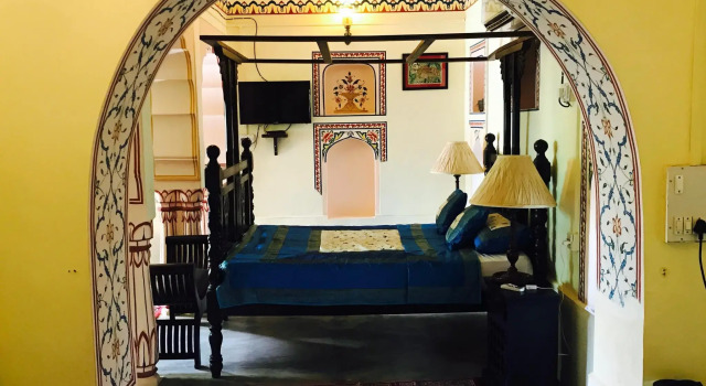 Номер Deluxe The Shahi Palace Mandawa, A Heritage Boutique Haveli