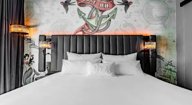Двухместный номер Space NYX Hotel Hamburg by Leonardo Hotels