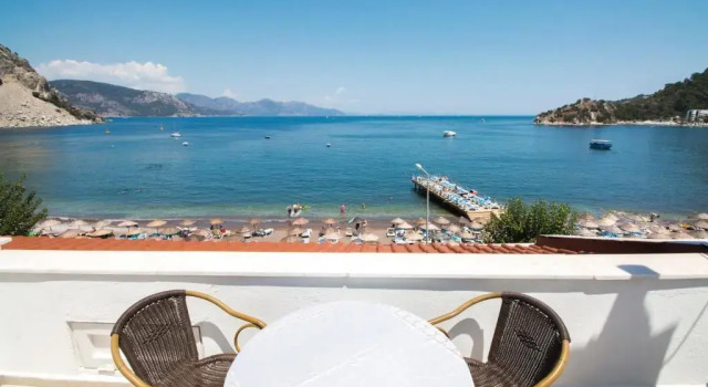 Семейный номер Standard с видом на море Hotel Turunç-Malmen