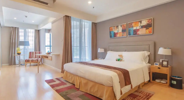 Mango Garden City Business Apartment, Rezerwuj Apartament Hotele w Shenzhen z parkingiem, Parking