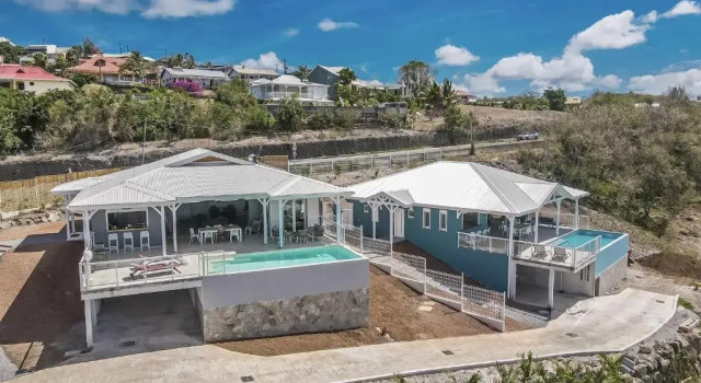 Вилла с 3 комнатами Villa Martinique Diamant, resplendissante, 3ch, piscine, vue mer