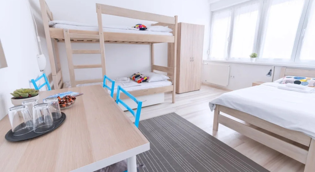 Standard Vierer Familie Zimmer The Dots Hostel