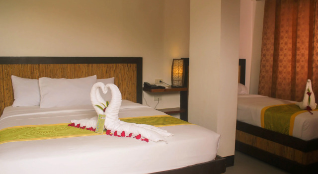 Трёхместный номер Standard Bamboo Beach Resort