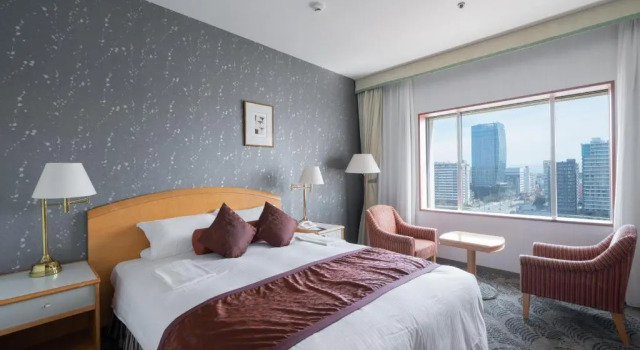 Двухместный номер Standard с видом на реку Hotel Okura Niigata