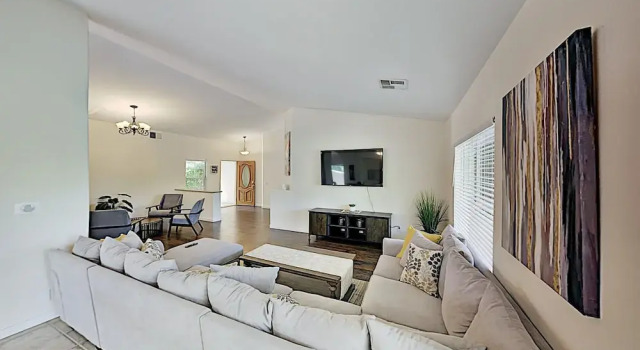 New Listing! Luxe Getaway W/ Heated Pool & Hot Tub 4 Bedroom Home