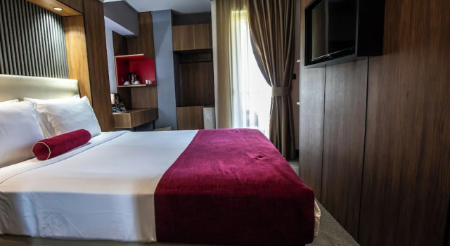 Superior dublă cameră cu balcon și cu vedere la parc View Inn Boutique Hotel