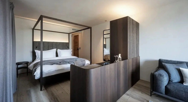 Двухместный полулюкс с балконом Hotel Ansitz Steinbock