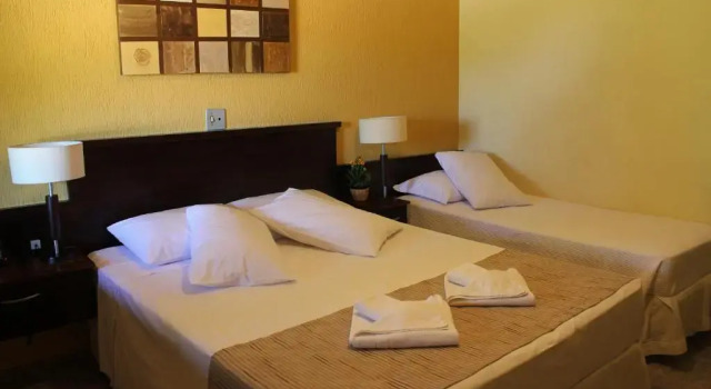 Трёхместный номер Standard Hotel Cachoeiras de Brotas