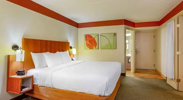 Двухместный люкс Spark by Hilton Charlotte Airport North