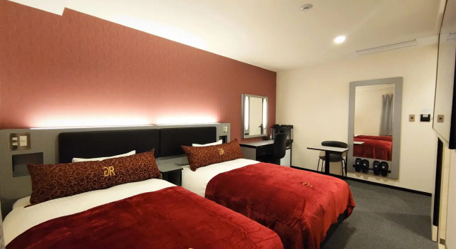 Двухместный номер Standard Green Rich Hotel Matsue Station Across - Artificial hot spring Futamata Yunohana