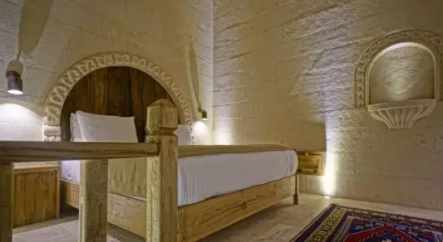 Люкс с красивым видом из окна Отель Kappadoks Cave