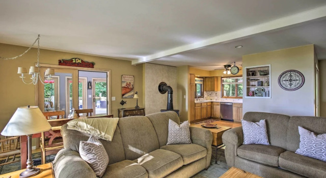 Коттедж Interlochen Home on Green Lake w/ Dock & Beach!