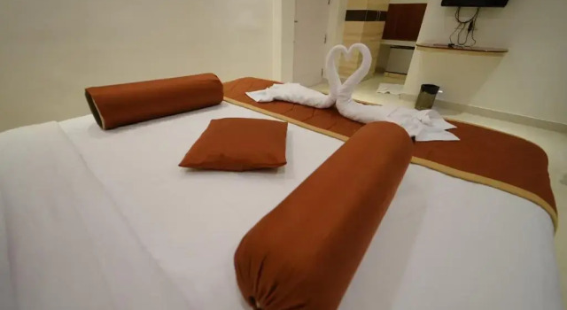 Двухместный люкс с видом на город Hotel Palmyra Grand Inn