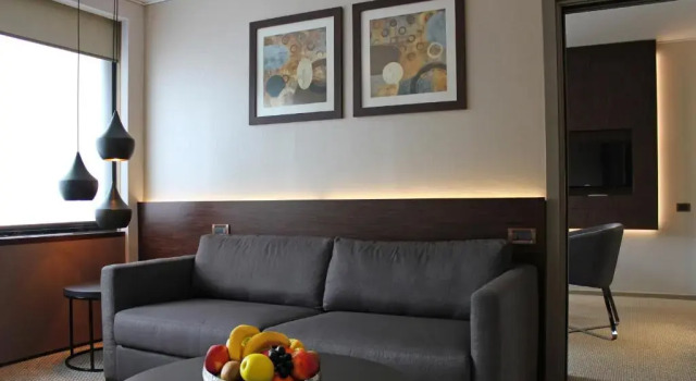 Люкс c 1 комнатой Crowne Plaza Geneva by IHG