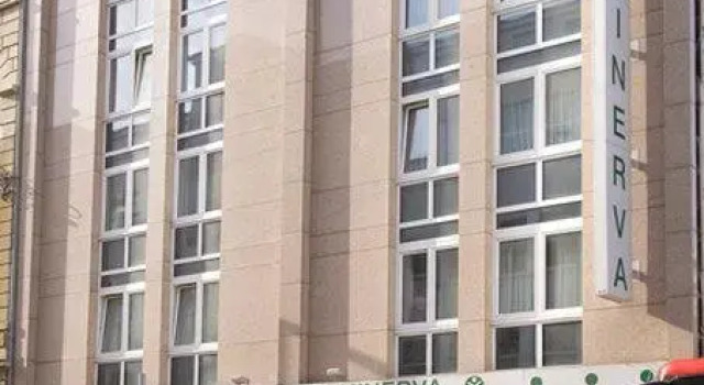 Кровать в общем номере Trip Inn Hotel Minerva Frankfurt