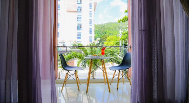 Двухместный номер Deluxe с балконом и с видом на город Valley Mountain Hotel
