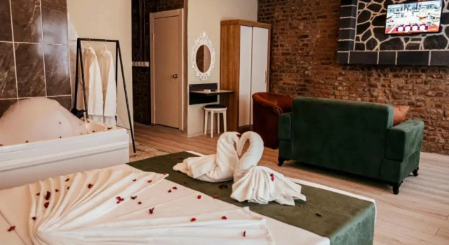 Люкс Deluxe с видом на город HASUNİ TAŞ HOTEL