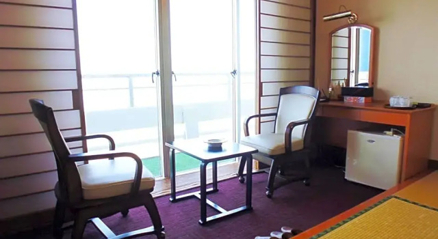 Номер Standard с видом на море Ibusuki Kaijo Hotel