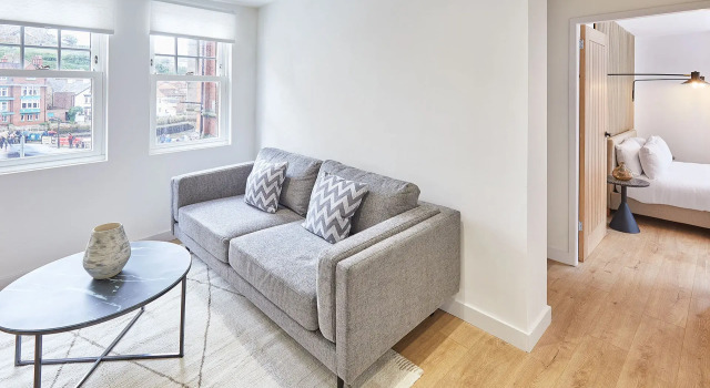 Host Stay Simply Scandi Golden Lion Apartments, Забронировать Апартаменты/квартира Апартаменты Йоркширских вересковых поля, Апартаменты/квартира