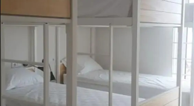 Кровать в общем номере Topcity Hostel & Suites