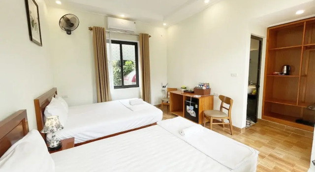 Трёхместный номер Deluxe Tam Coc Golden Sky Homestay