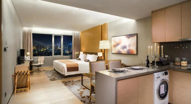 Двухместная студия Deluxe Fraser Suites Guangzhou