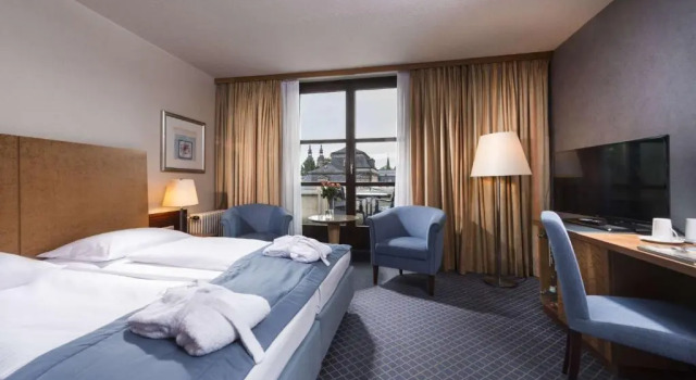 Standard dublă cameră cu balcon Maritim Hotel Am Schlossgarten