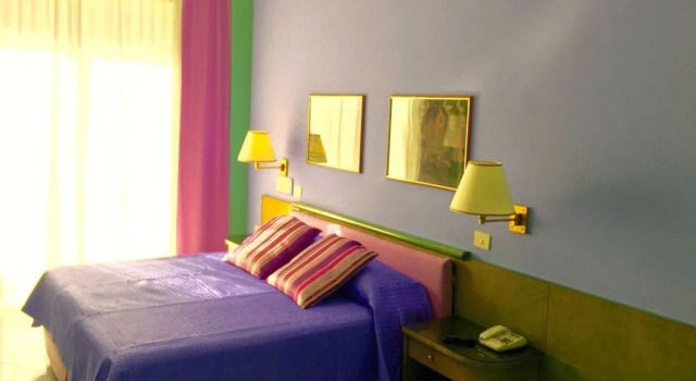 Трёхместный номер Standard с балконом и с видом на сад Hotel dei Congressi
