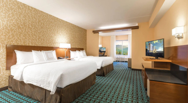 Четырёхместный люкс Fairfield Inn & Suites by Marriott Asheville Tunnel Road