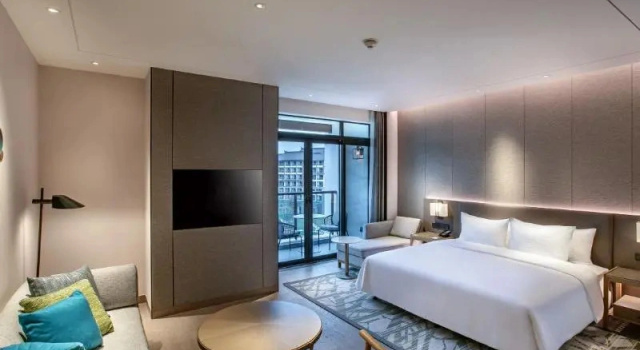 Люкс Superior с видом на сад Lebanshan Hotel Chongqing Yongle