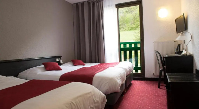 Номер Standard Logis Hôtel Murtel