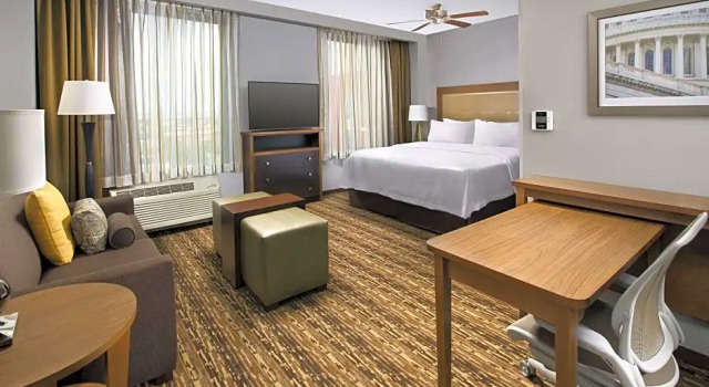 Двухместная студия Hearing accessible Homewood Suites by Hilton Washington DC NoMa Union Station